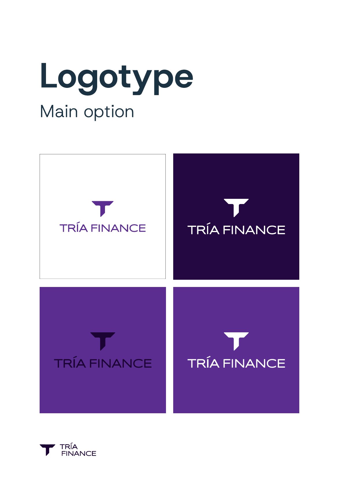 Tría Finance — логотип